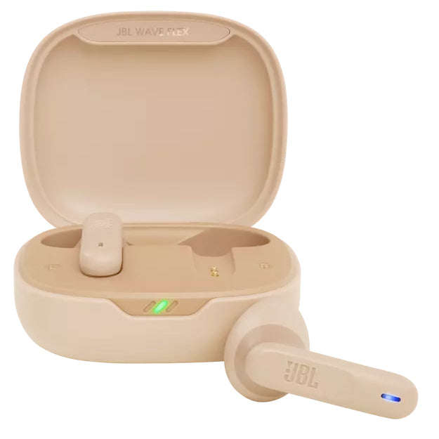 JBL Wave Flex True Wireless In-Ear Headphones - Beige