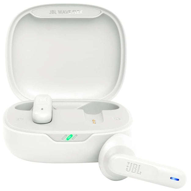 JBL Wave Flex True Wireless In-Ear Headphones - White