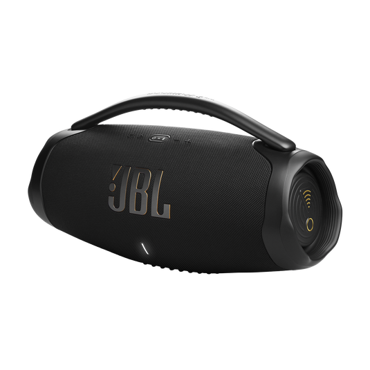 JBL Boombox 3 Wi-Fi Powerful Wi-Fi and Bluetooth Portable Speaker - Black
