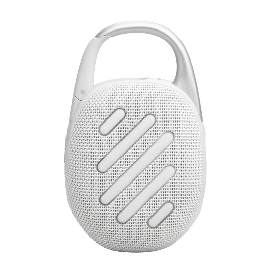 JBL Clip 5 Ultra-Portable and Waterproof Bluetooth Speaker - White