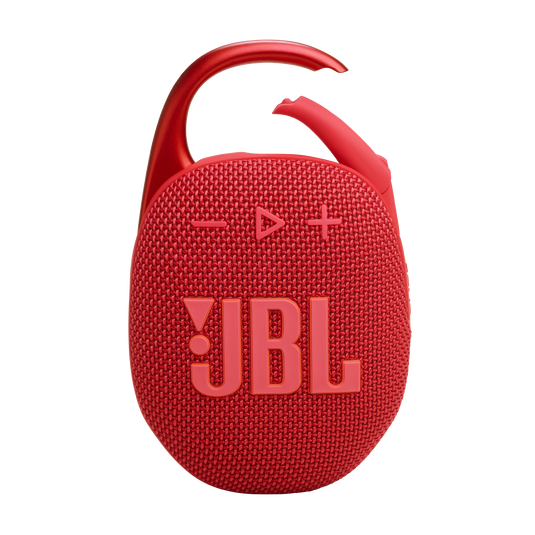 JBL Clip 5 Ultra-Portable and Waterproof Bluetooth Speaker - Red