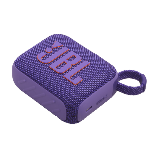 JBL GO 4 Ultra-Portable Bluetooth Speaker - Purple