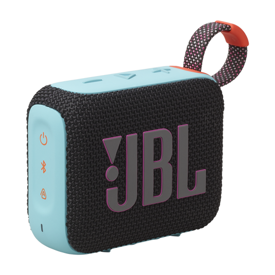 JBL GO 4 Ultra-Portable Bluetooth Speaker - Black and Orange