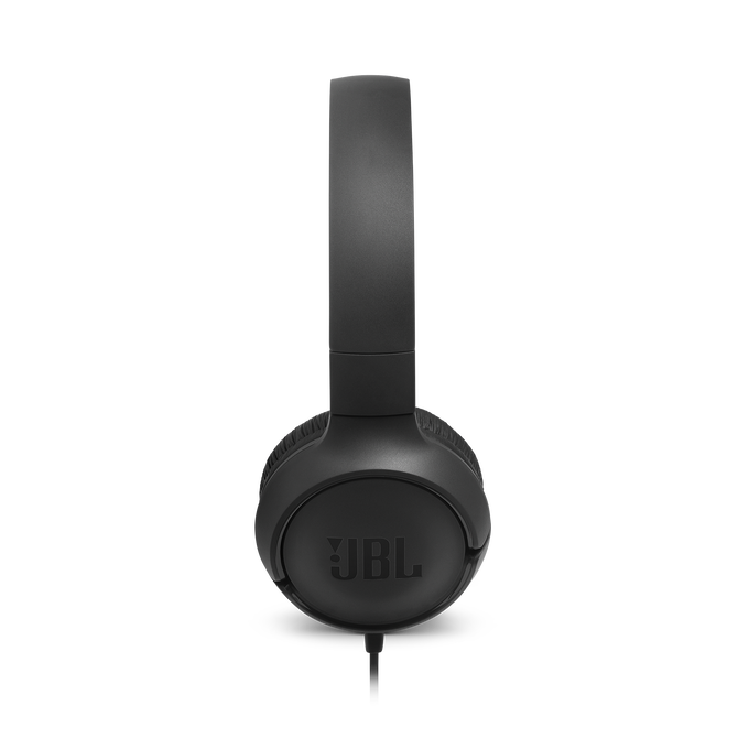 JBL TUNE 500 Wired On-Ear Headphones - Black