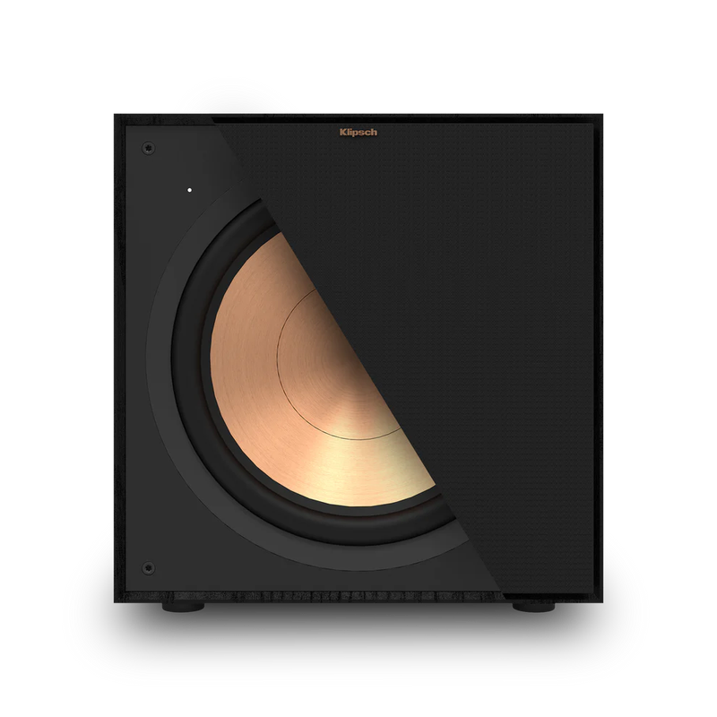 Klipsch The Fives Stereo Powered Speakers - Black (Pair) + Klipsch R-121SW Subwoofer - Black (Each)