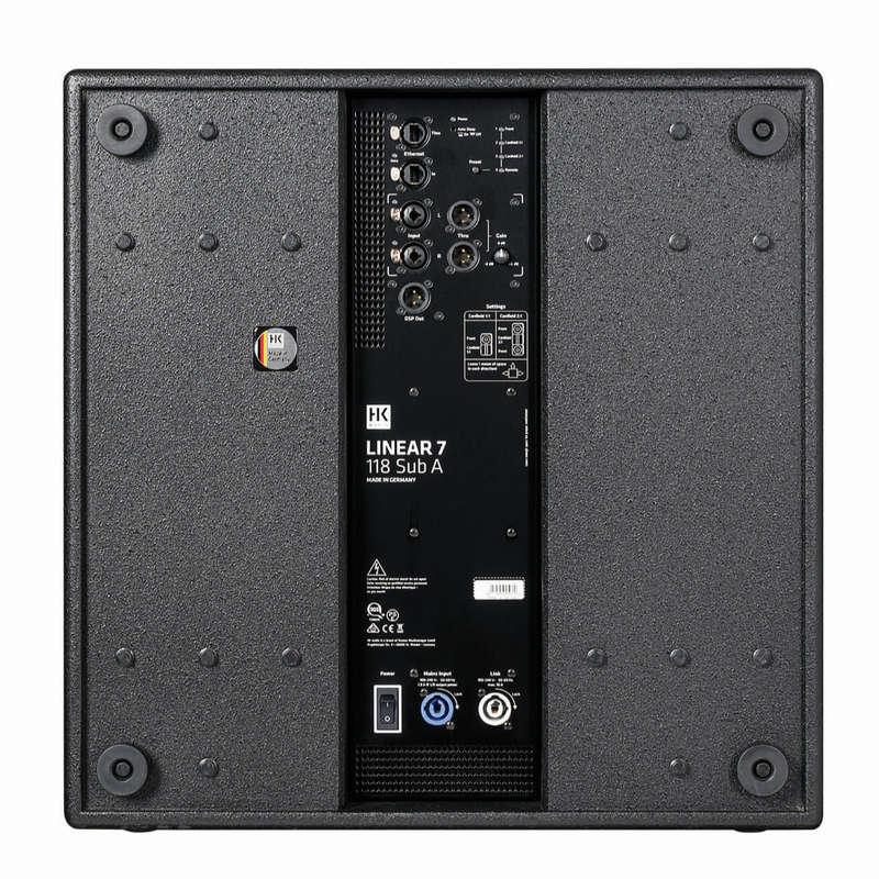 HK Audio LINEAR 7 118 Sub A Subwoofer - Each - Black