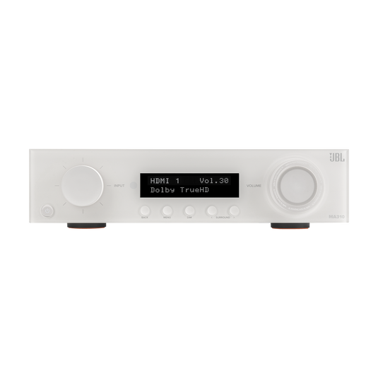 JBL MA310 5.2 Channel 4K AV Receiver - White