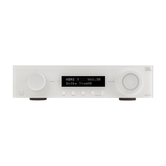 JBL MA510 5.2 Channel 8K AV Receiver - White