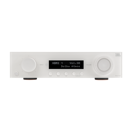 JBL MA710 7.2 Channel 8K AV Receiver - White