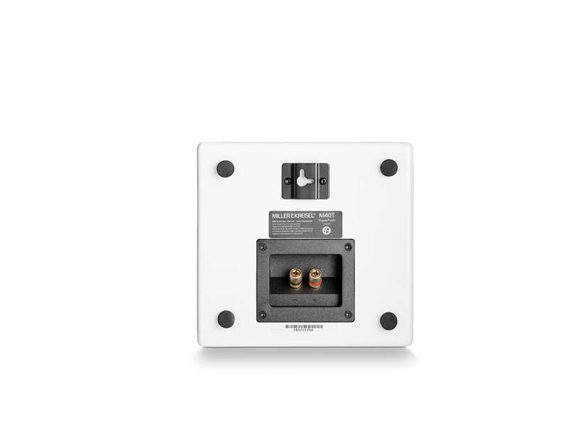 M&K Sound M40T Tripole On-Wall Speaker Pair - White