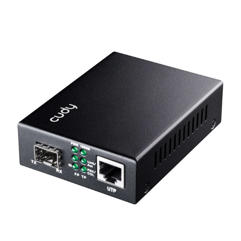 cudy Fibre to Gigabit Ethernet Media Converter