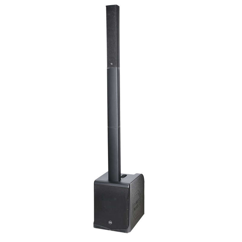 Power Works Mercury P10 Portable Column PA System with Mixer - Each - Black