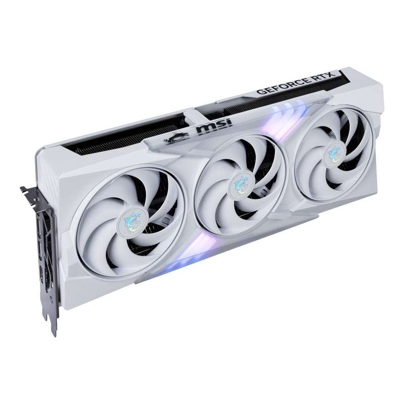 MSI GeForce RTX 5070 GAMING TRIO OC 12GB Graphics Card  White