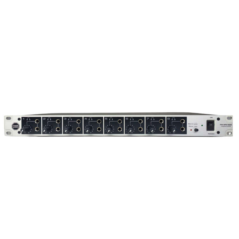 PowerWorks PW-HPA-1600 Rack Mounted Headphone Amplifier
