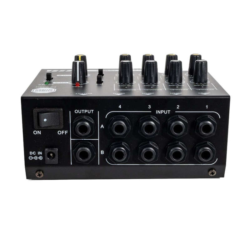 PowerWorks PW-MIX-800 8-Channel Mini Audio Mixer