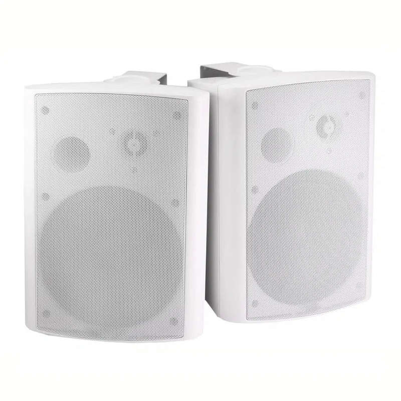 Power Works PW-SET6WH Wall Mount Speaker - Pair - White