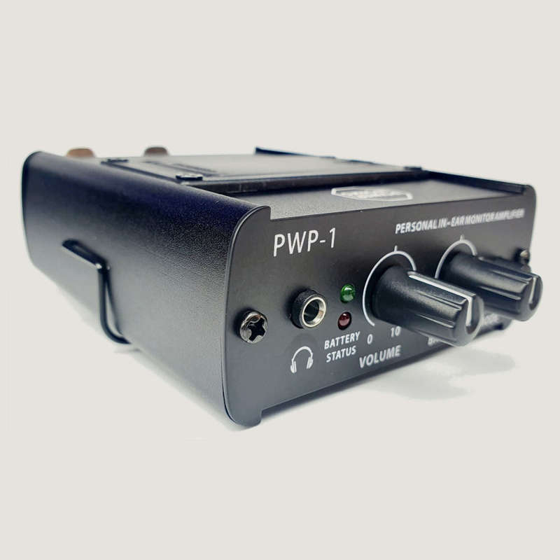 Power Works PWP-1 Personal In-Ear Monitor Amplifier - Each - Black