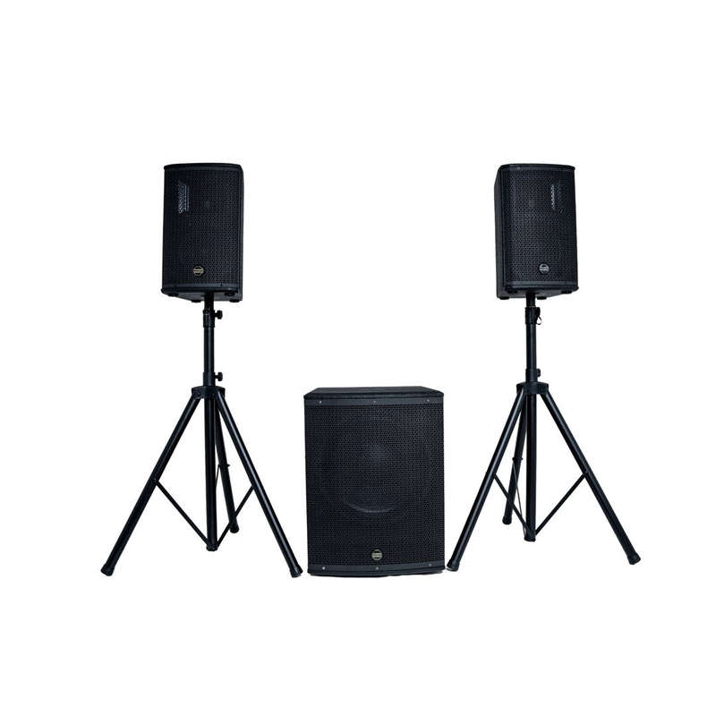 PowerWorks MERCURY P15.2 MKII Portable PA System(With Stands)