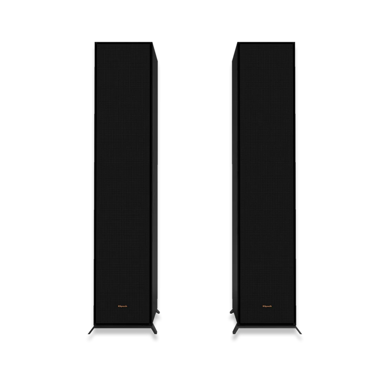 Klipsch Reference R-600F Floorstanding Speaker (Black) + SONOS Amp Stereo Amplifier (Black)