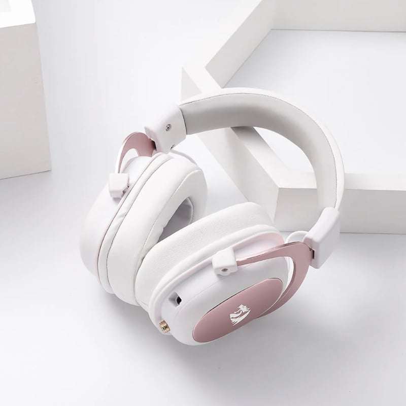 REDRAGON Over-Ear ZEUS 2 USB Gaming Headset  White