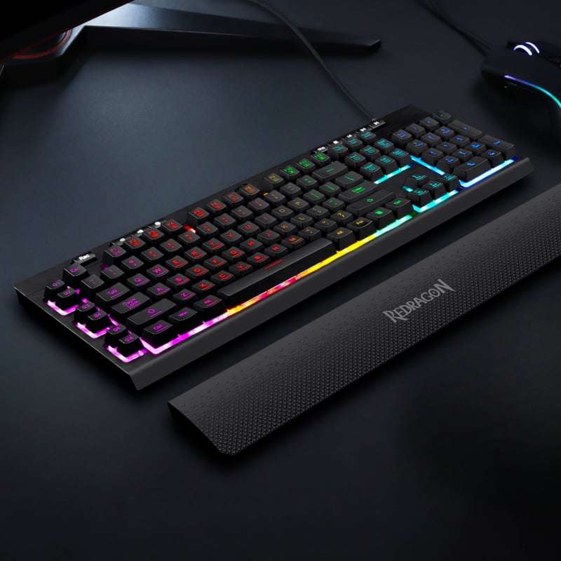 REDRAGON SHIVA Membrane Keyboard  Black