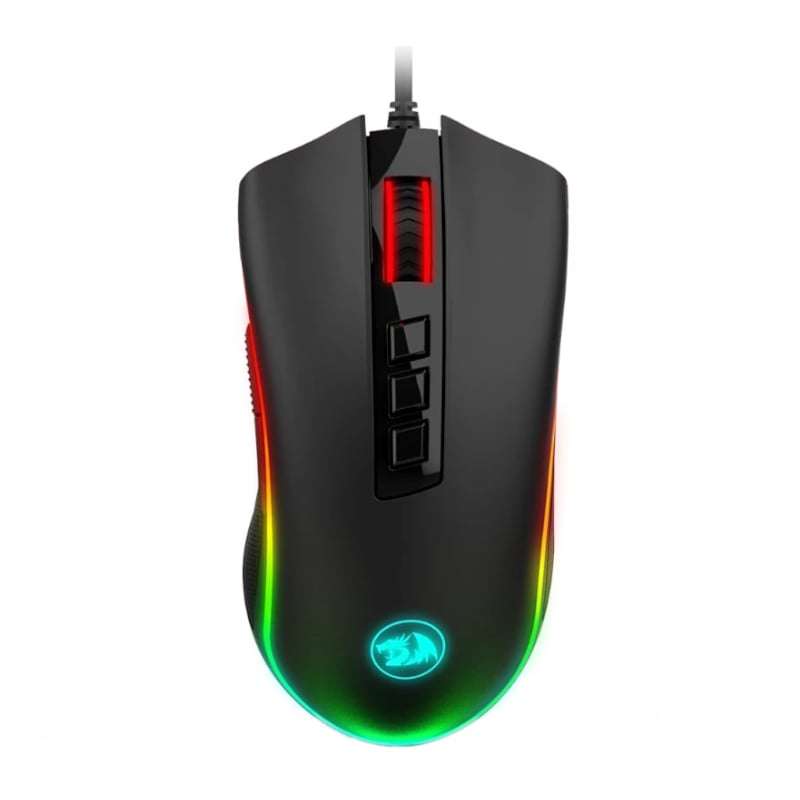 REDRAGON COBRA FPS 32000DPI RGB Gaming Mouse  Black