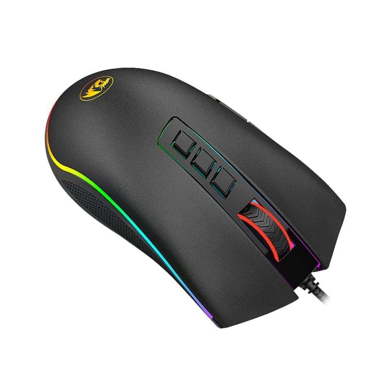 REDRAGON COBRA FPS 32000DPI RGB Gaming Mouse  Black