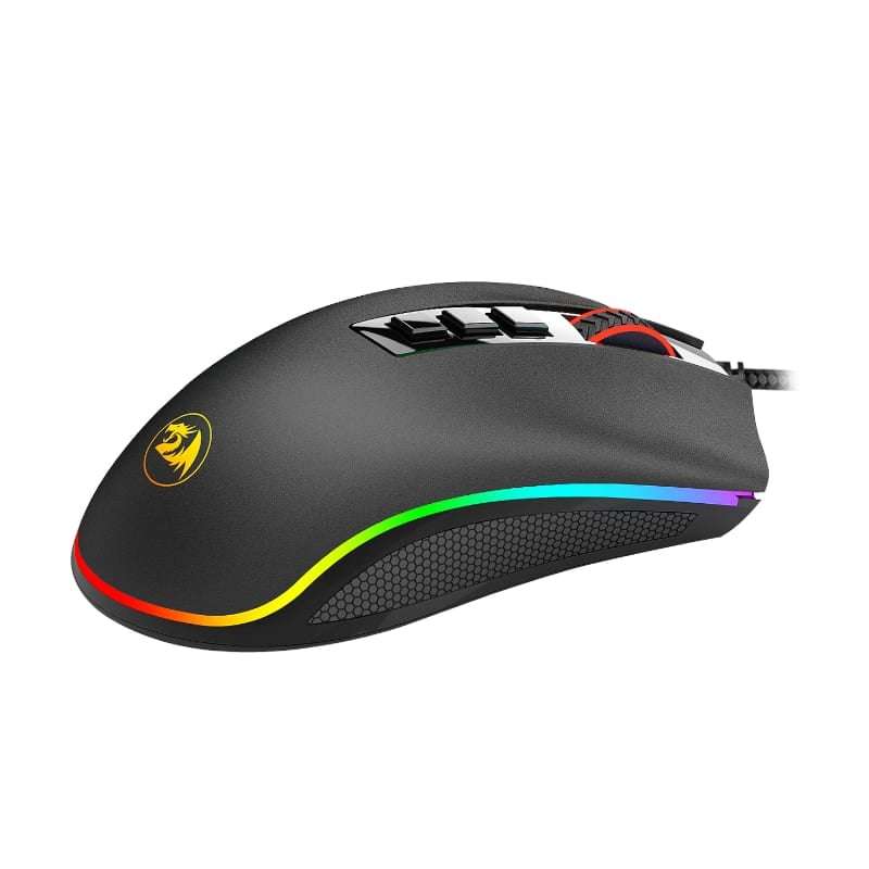 REDRAGON COBRA FPS 32000DPI RGB Gaming Mouse  Black