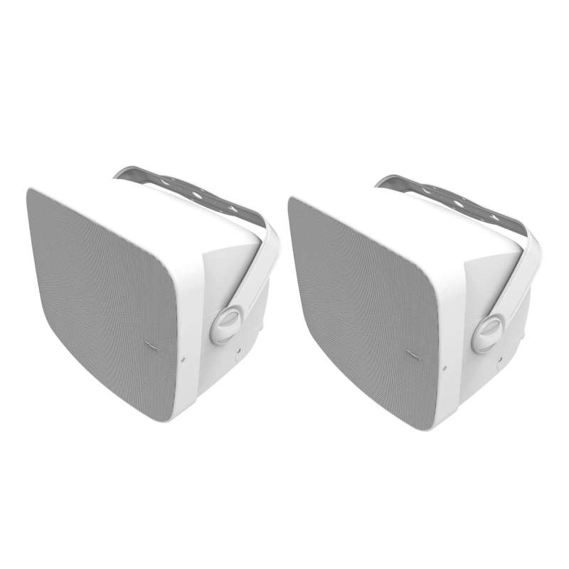 Klipsch RSM-525 Indoor / Outdoor Residential Surface Mount Speakers - Pair - White
