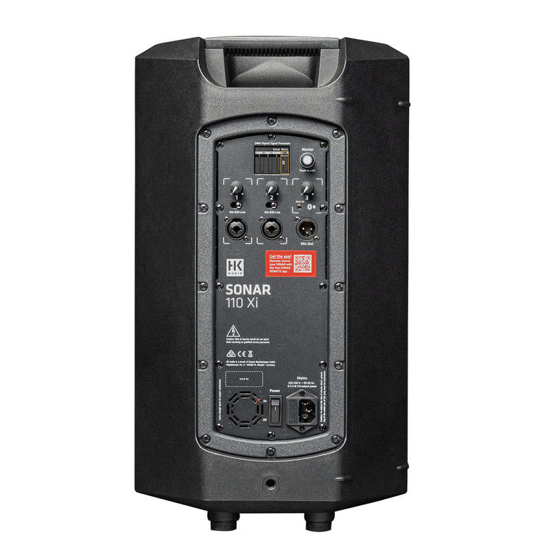 HK Audio SONAR 110 XI Compact Active Speaker with Bluetooth - Each - Black