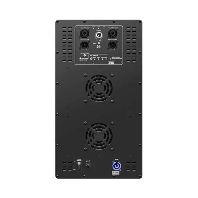 Power Works Zethus-218SPW 18" Line Array Subwoofer - Each - Black