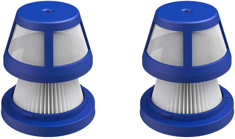 Eufy HomeVac Replacement Filter Kit, HomeVac H11 & H11 Pure Accessory -2 Pack - Blue