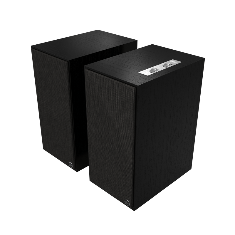 Klipsch The Nines 8" Powered Speakers - Black (Each) + Klipsch R-121SW Subwoofer - Black (Each)