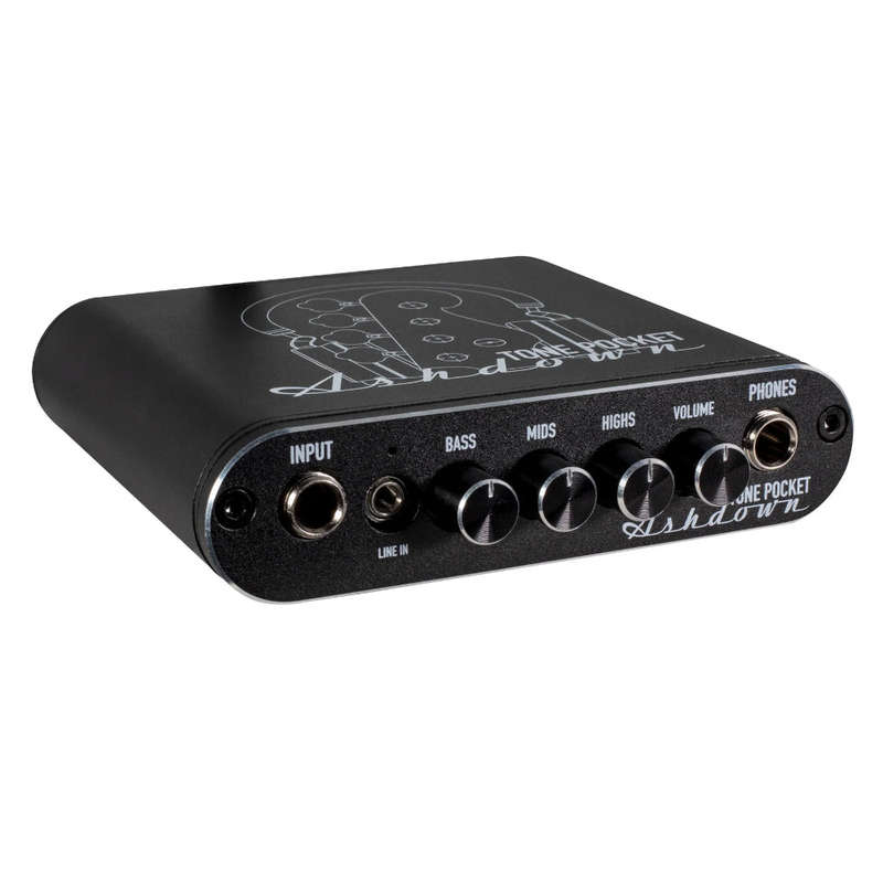 ASHDOWN ENGINEERING Tone Pocket Compact Headphone Amplifier - Black