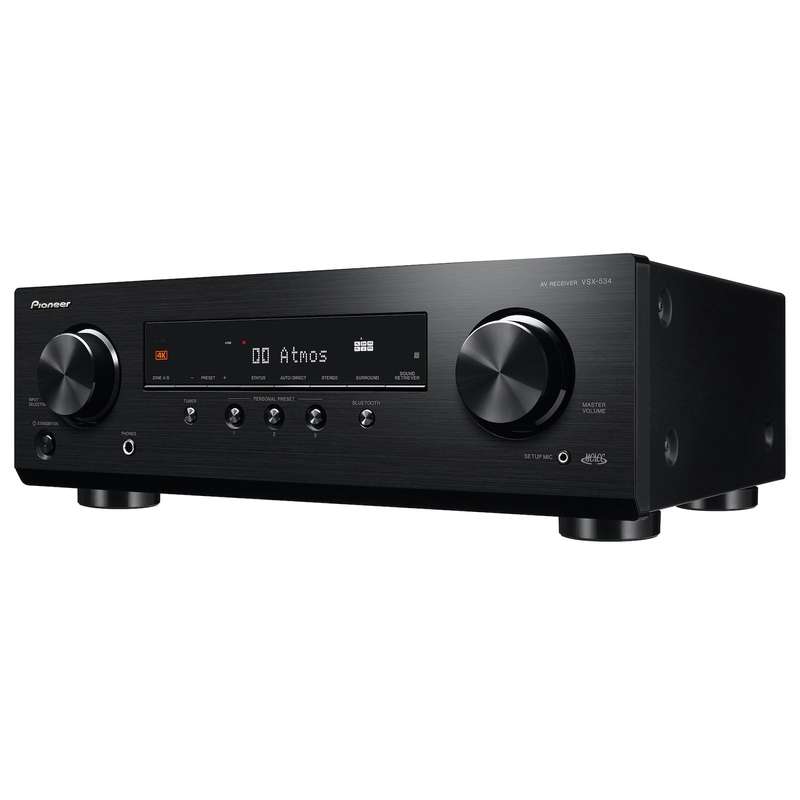 Pioneer VSX-534 4K AV Receiver - Black