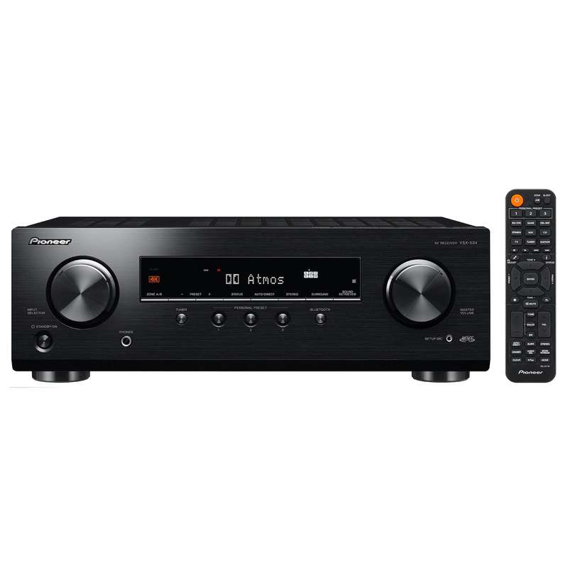 Pioneer VSX-534 4K AV Receiver - Black