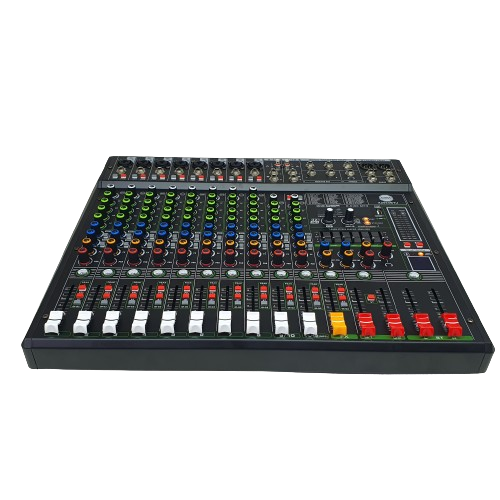 PowerWorks X2004BT-USB 8 Mono and 2 Stereo Channel Mixer