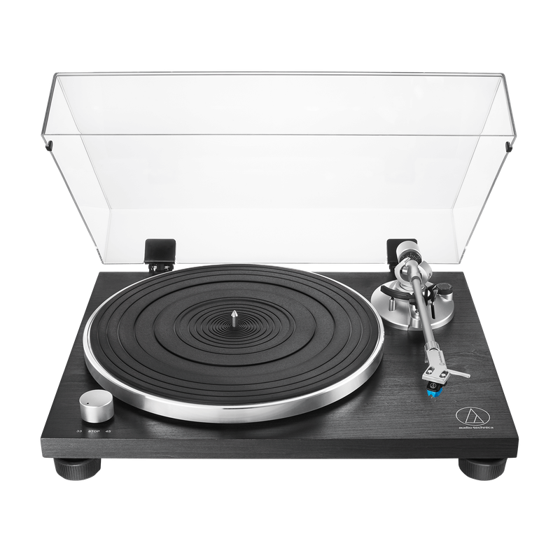Audio-Technica AT-LPW30BK Fully Manual Belt-Drive Turntable - Black