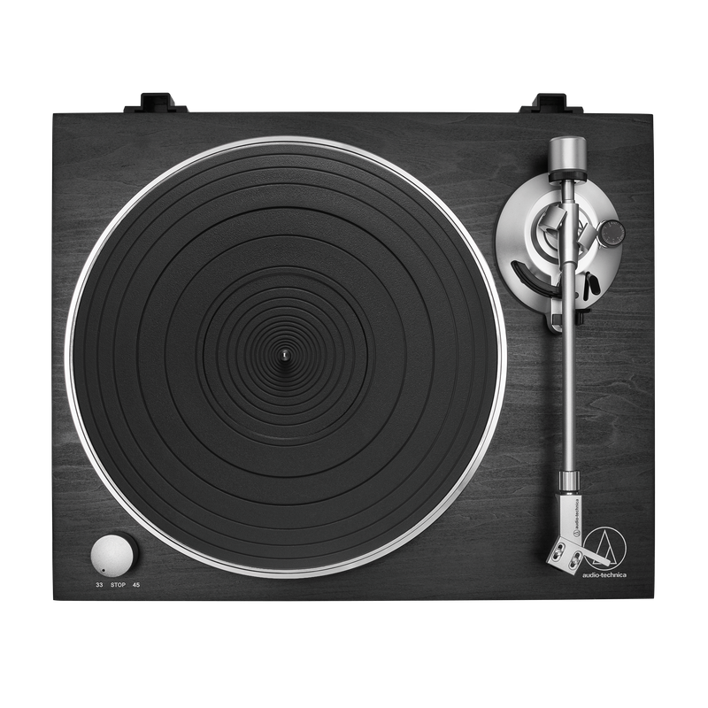 Audio-Technica AT-LPW30BK Fully Manual Belt-Drive Turntable - Black