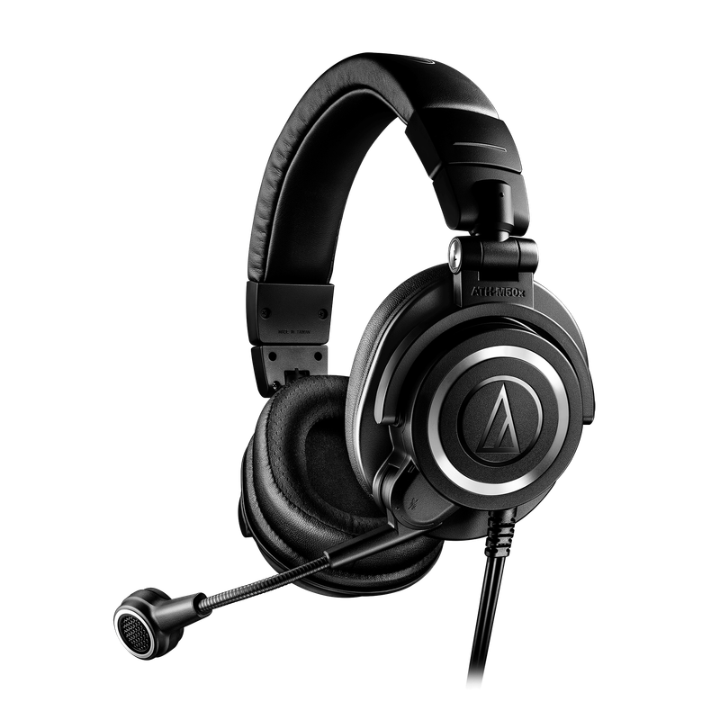 Audio-Technica ATH-M50xSTS-USB StreamSet Streaming Headset - Black