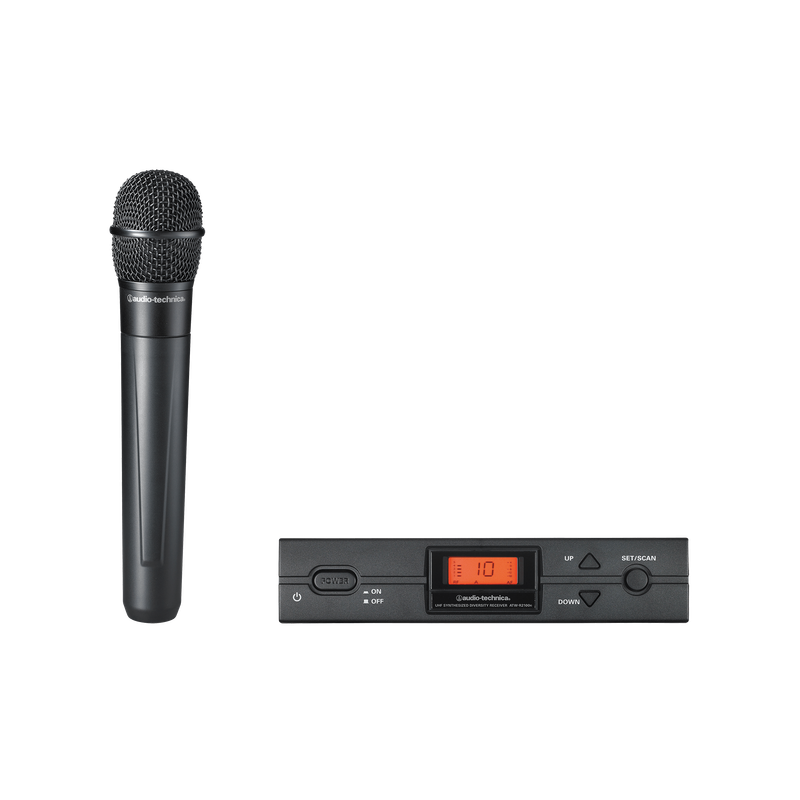 Audio Technica ATW-2120CUA 2000 Series Handheld Microphone System - Black