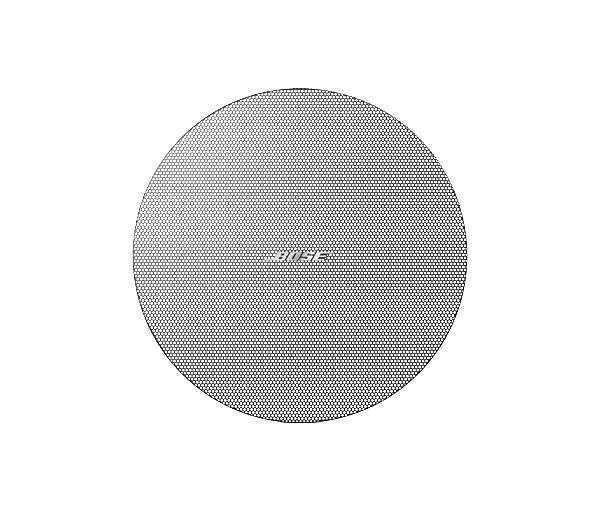 BOSE Professional FreeSpace FS4CE Aluminum Grille - Pair - Black