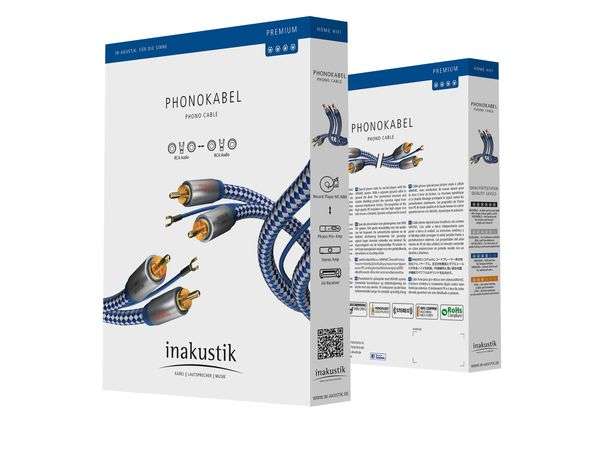 Inakustik PREMIUM Phono RCA-Phono RCA Cable