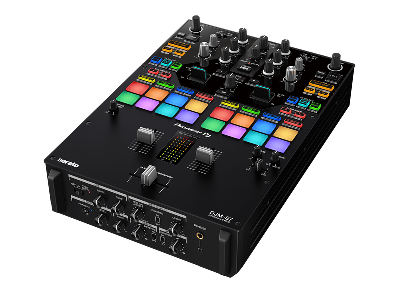 Pioneer DJ DJM-S7 Scratch-style 2-channel performance DJ mixer (Black)