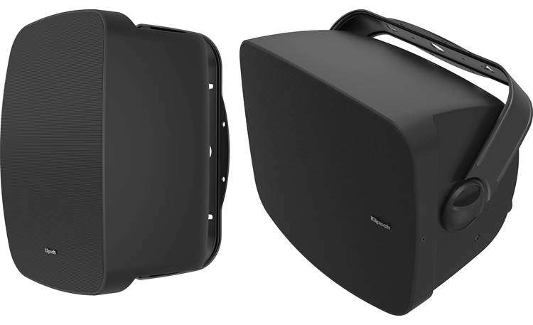 Klipsch RSM-650 Indoor / Outdoor Residential Surface Mount Speakers - Pair (Black) + SONOS Amp St...