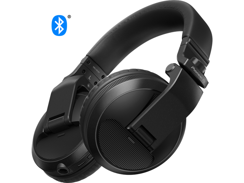 Pioneer DJ HDJ-X5BT-K Over-ear DJ headphones with Bluetooth® functionality - Black