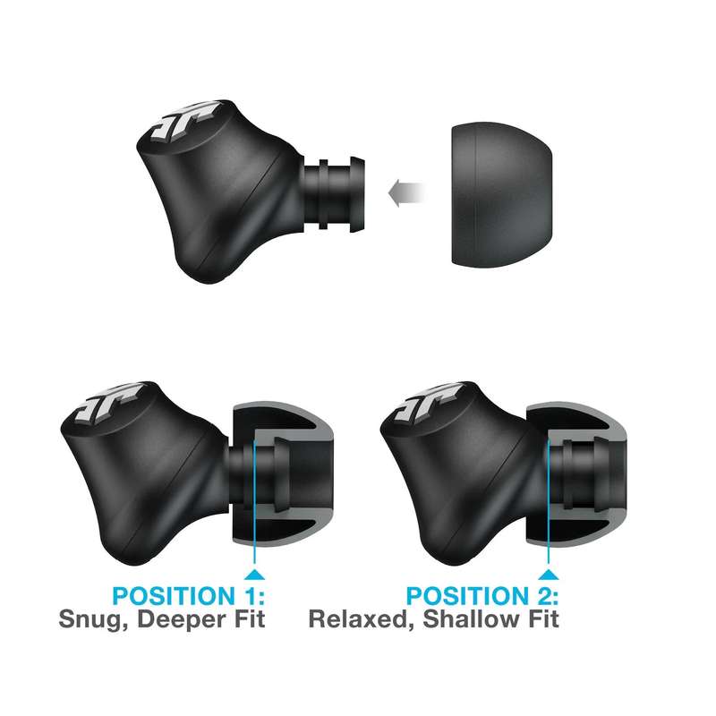 JLAB JBuds Pro Signature Wired Earbuds - Black