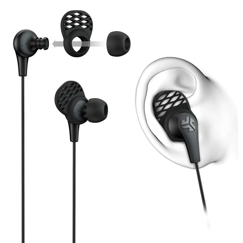 JLAB JBuds Pro Signature Wired Earbuds - Black