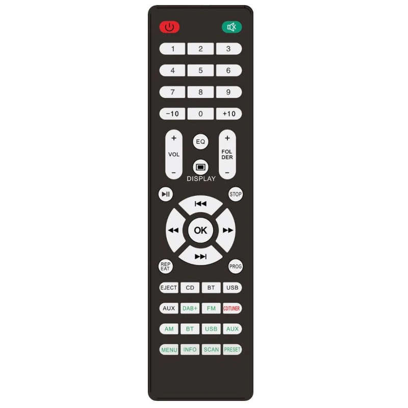 Power Works PW-2CMP 2-Channel All-In-One Media Player - Each - Black