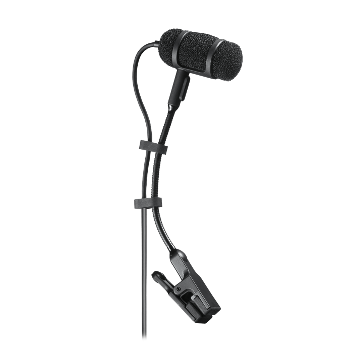 Audio-Technica PRO35cW Cardioid Condenser Clip-On Instrument Microphone